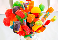 Candy kabobs